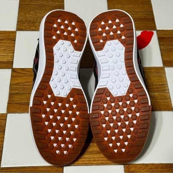 Vans Ultrarange Sock Mash Up Flames Sneaker Size 10 Women - Picture 9 of 10